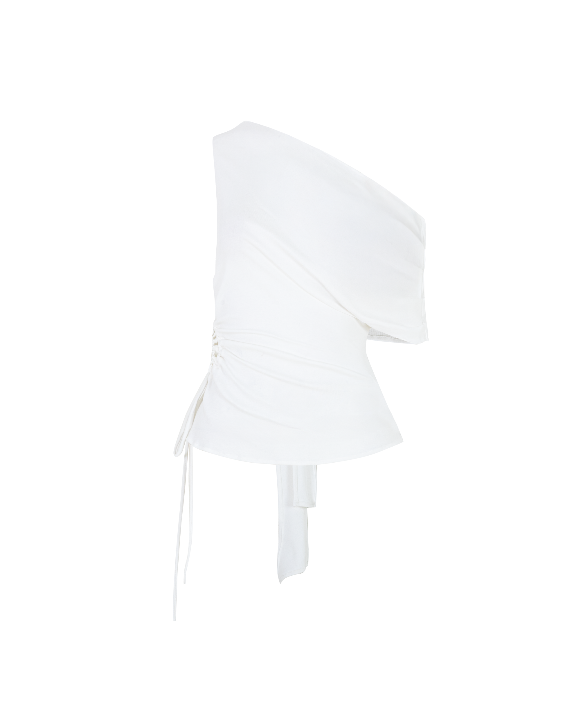 Gathered top [White]