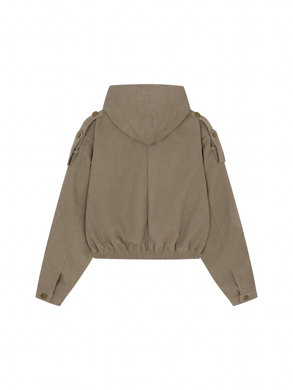 Hooded Work Jacket [Light Brown]