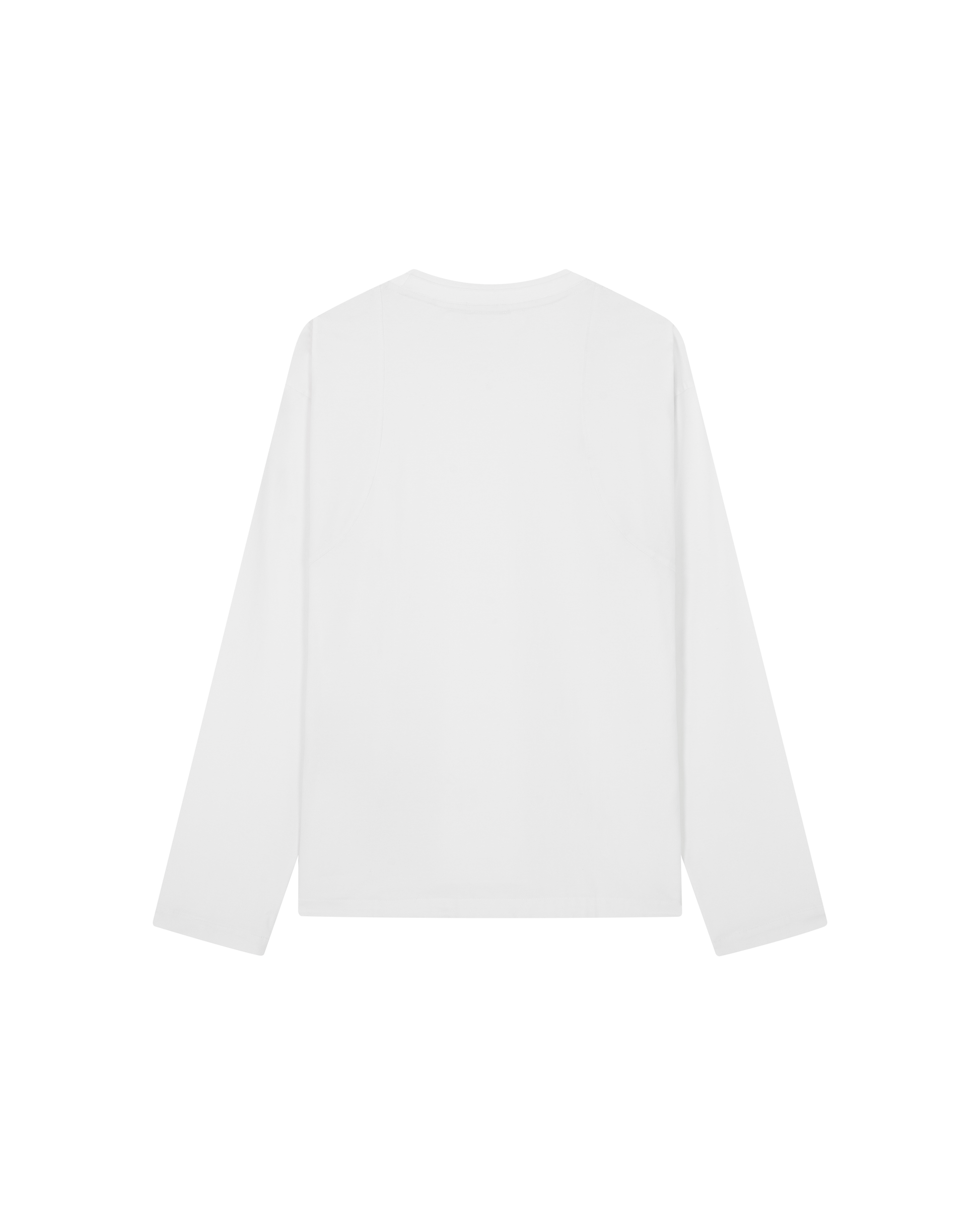 THE IDIOT X OPINI: Arc Long Sleeve [White]