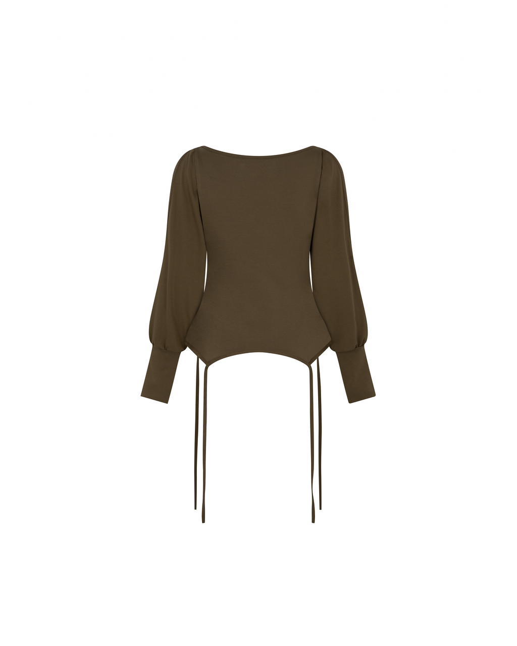 Garter Long Sleeve [Olive Brown]