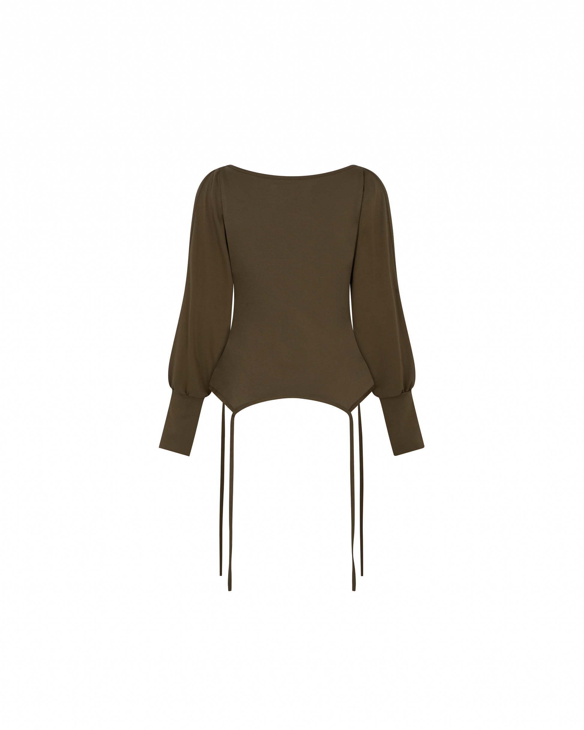 Garter Long Sleeve [Olive Brown]