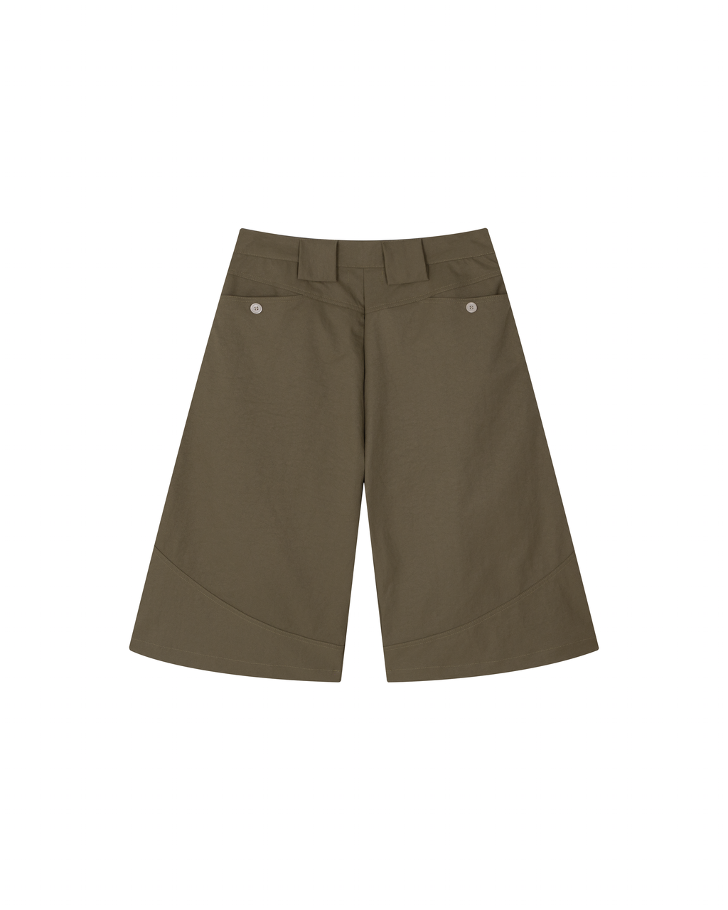 Button Shorts [Brown]