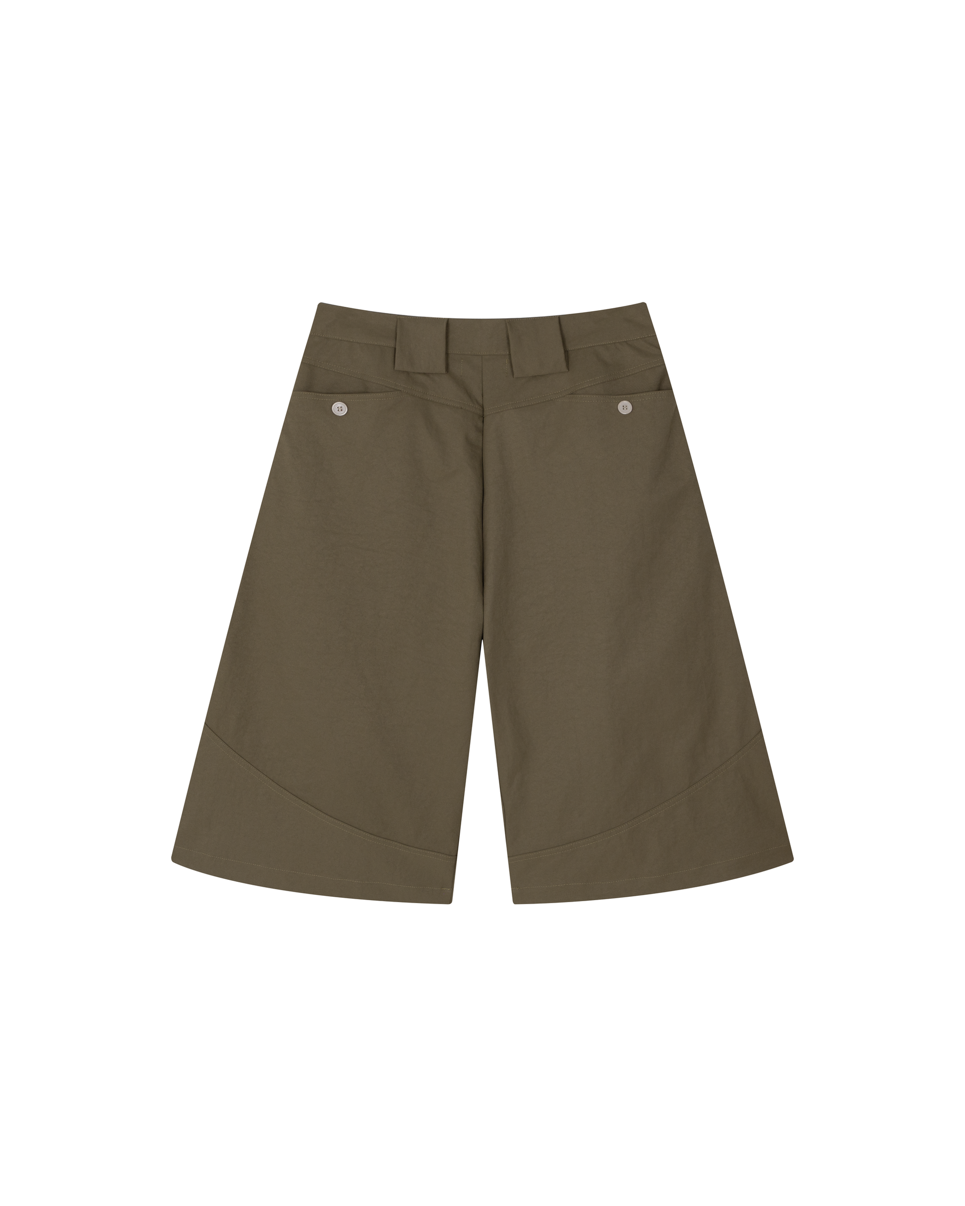 Button Shorts [Brown]