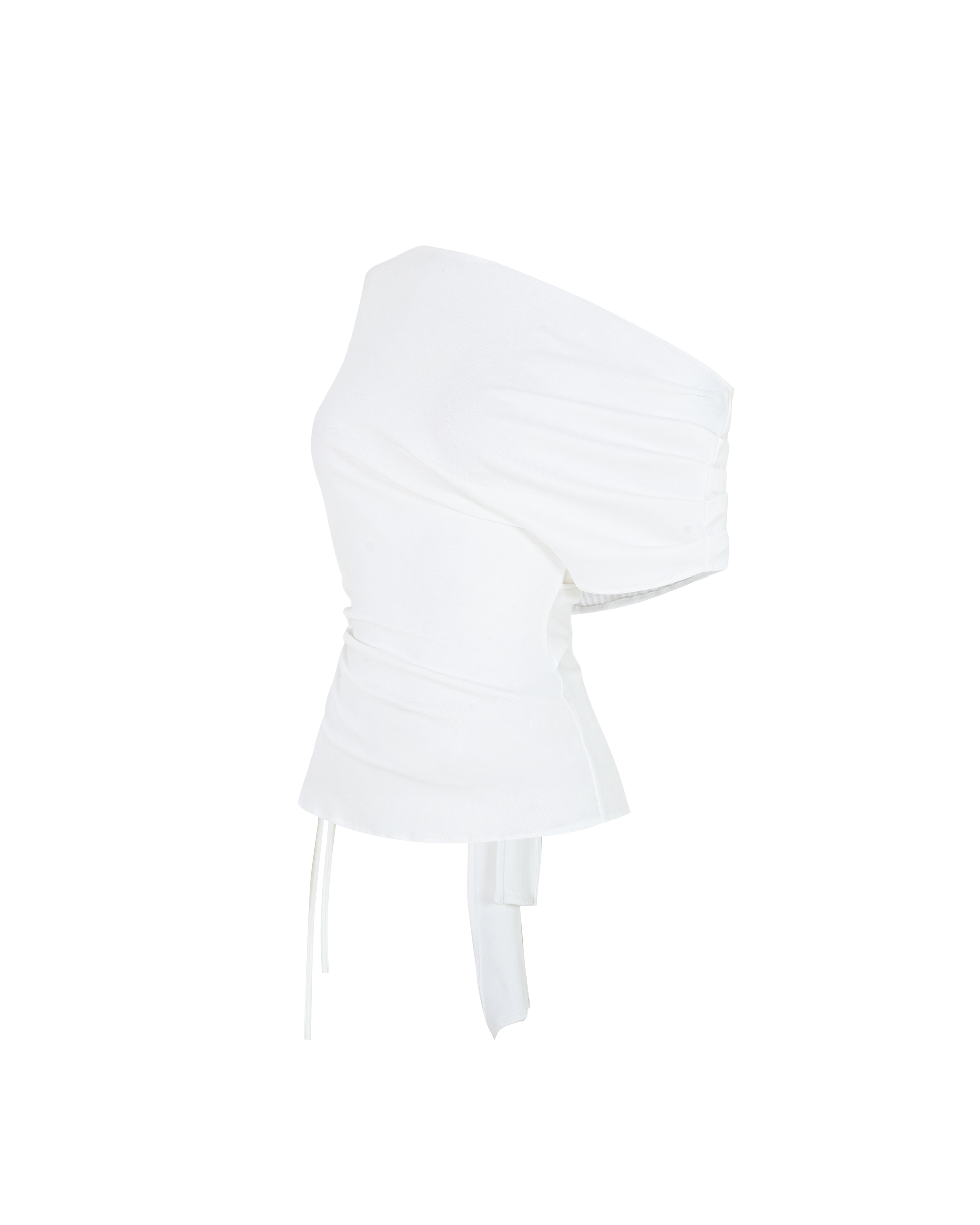 Gathered top [White]