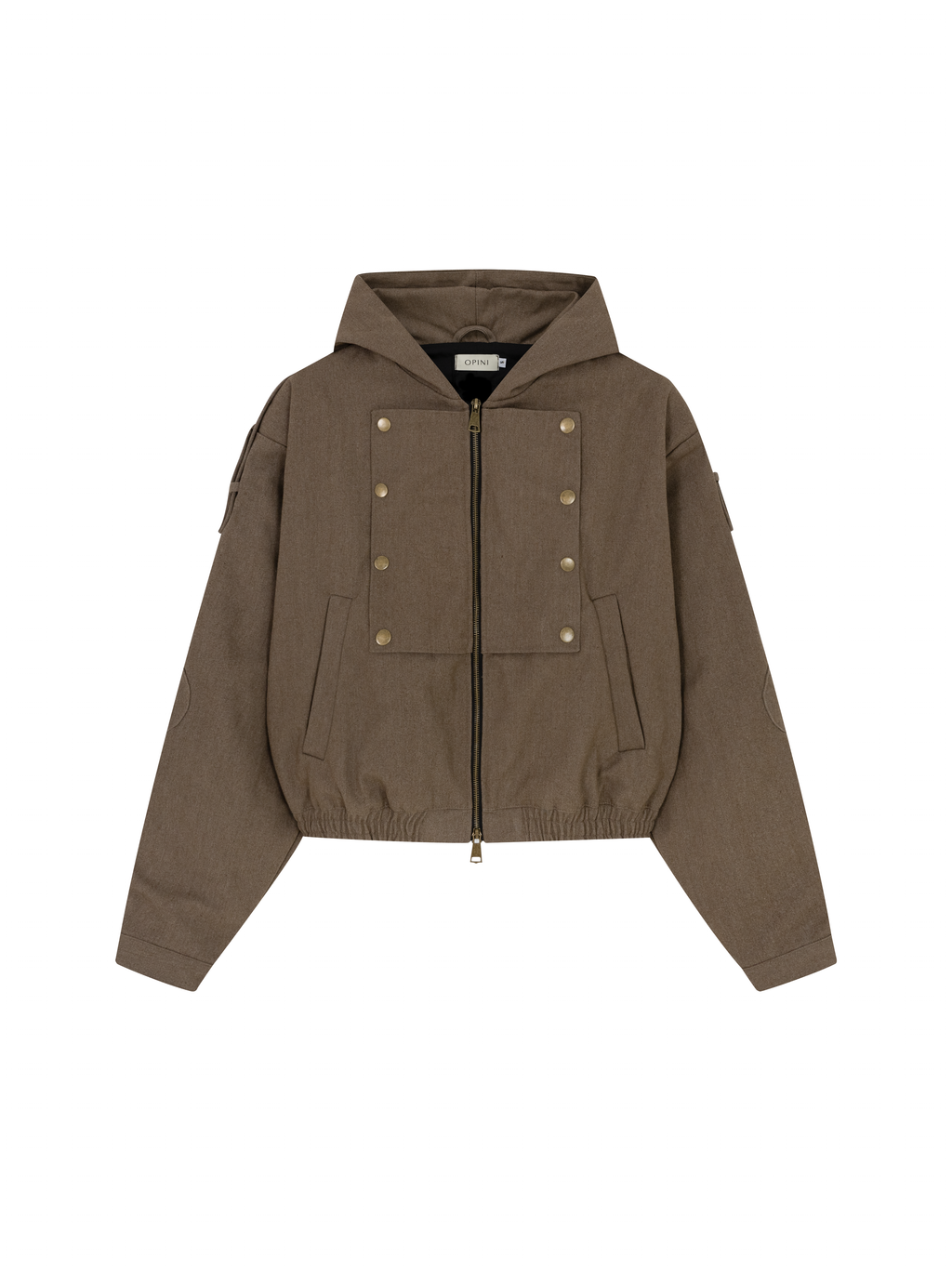 Hooded Work Jacket [Dark Brown]