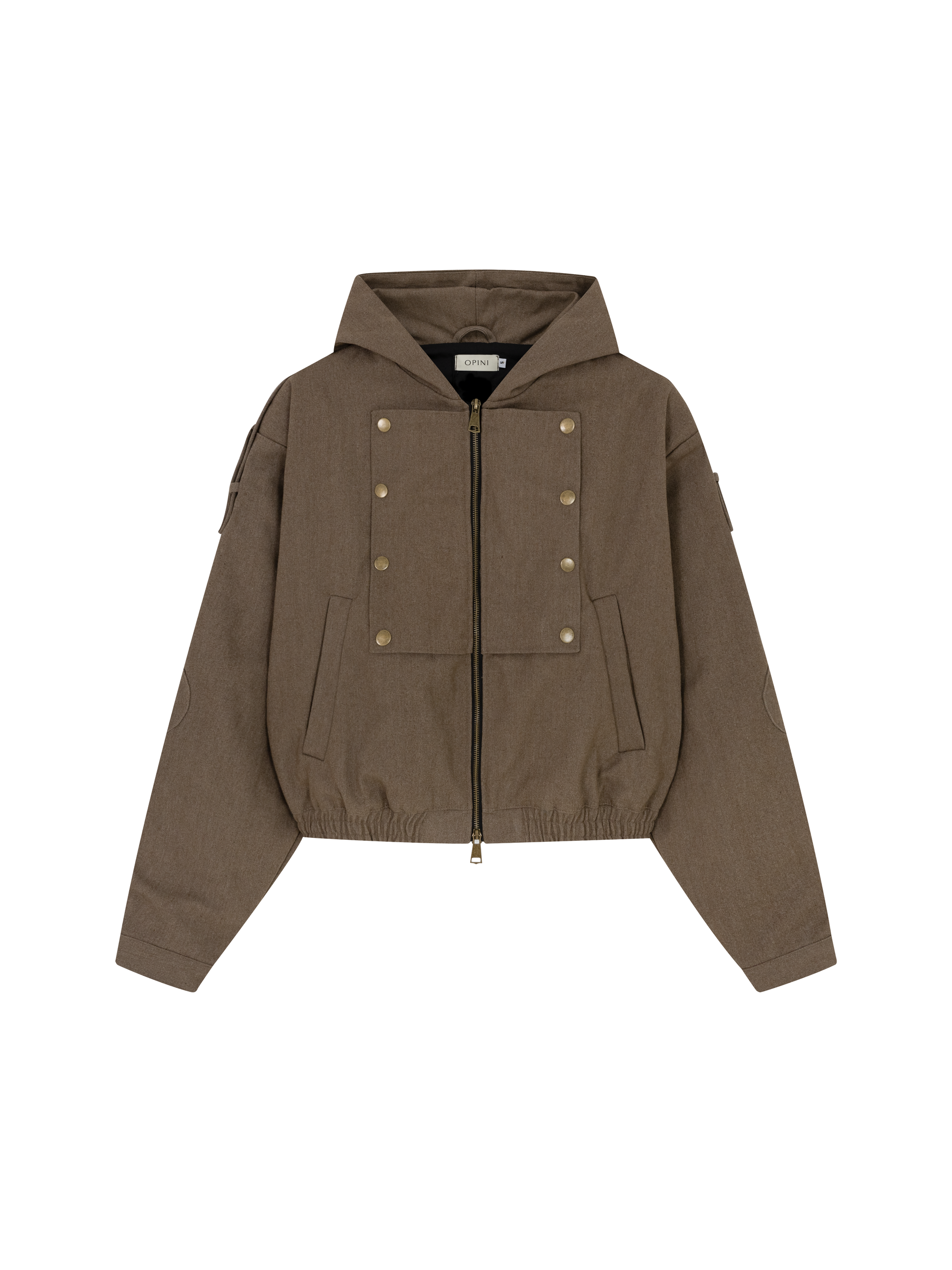 Hooded Work Jacket [Dark Brown]