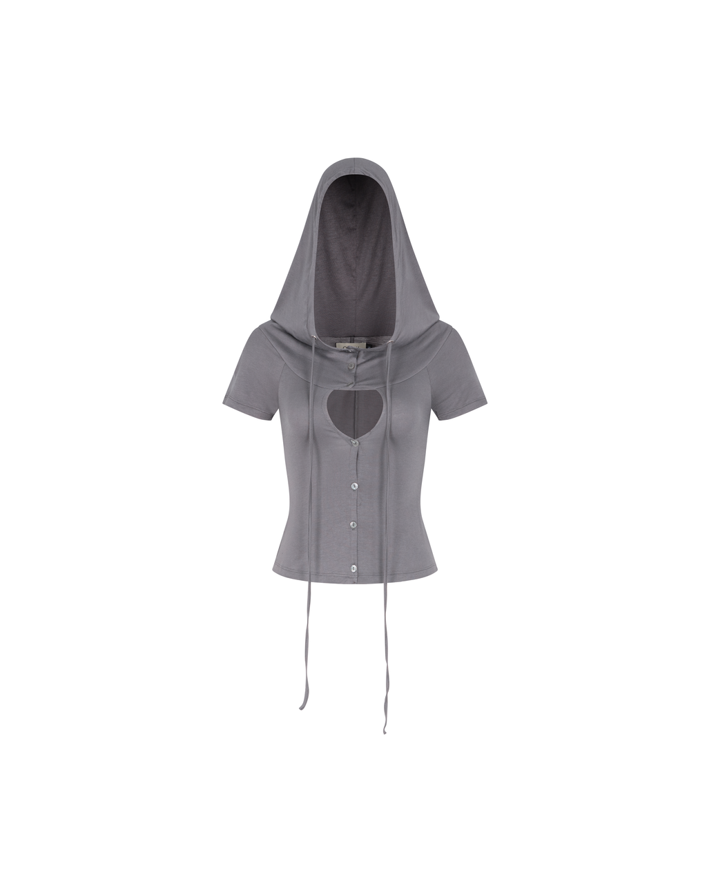 Hooded Cut Top [Taro]
