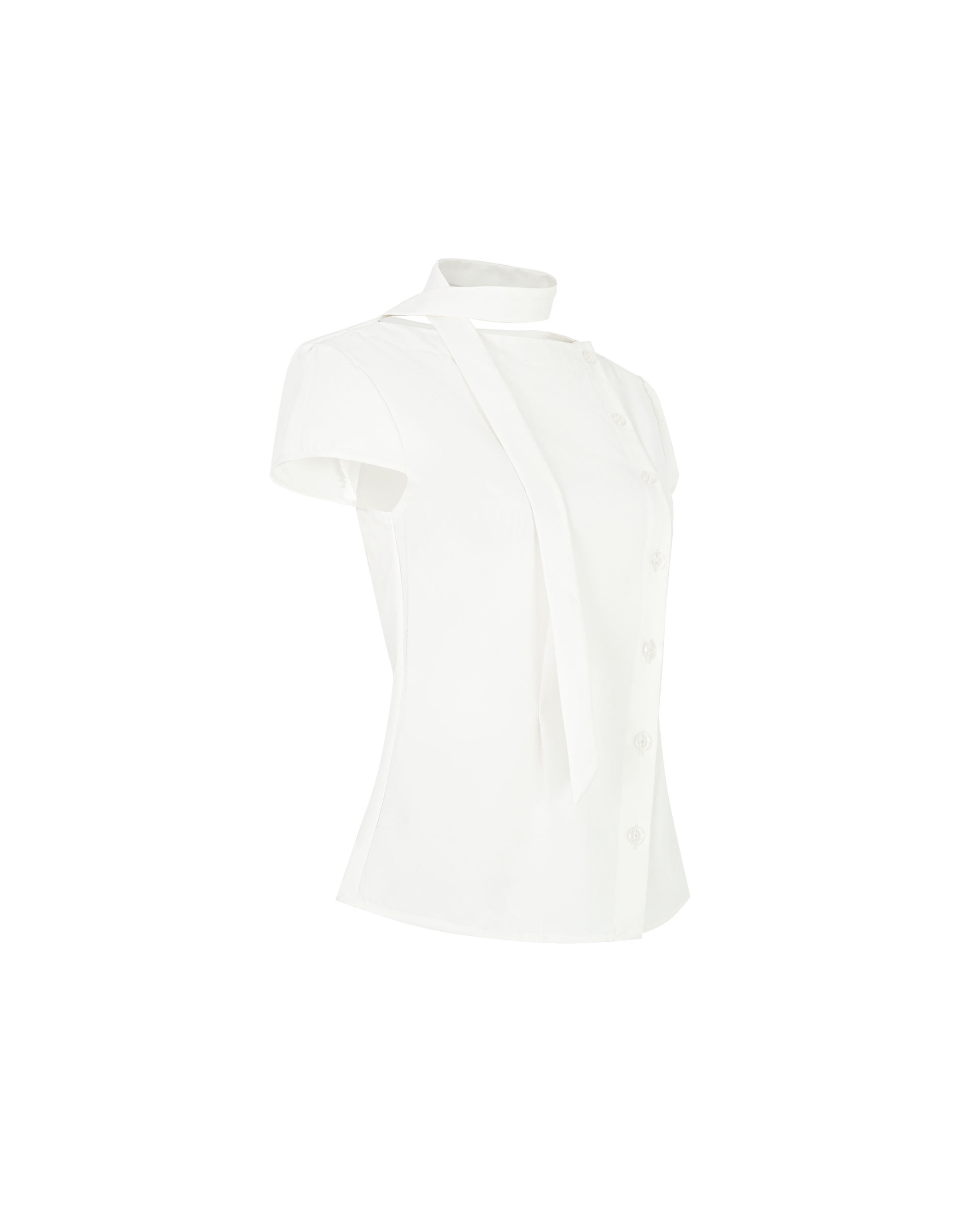 Offset Shirt [Cream White]