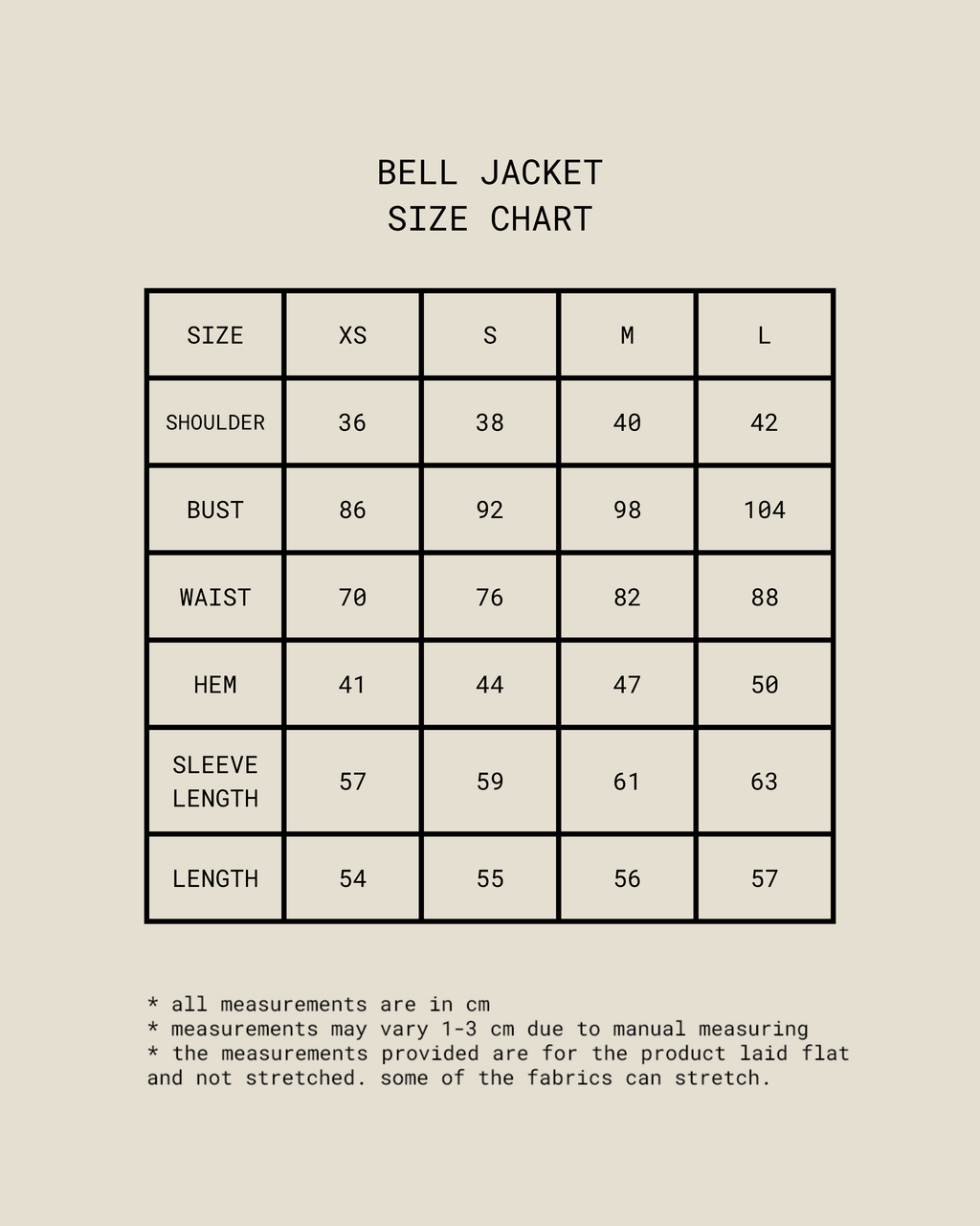 Bell Jacket [Charcoal]