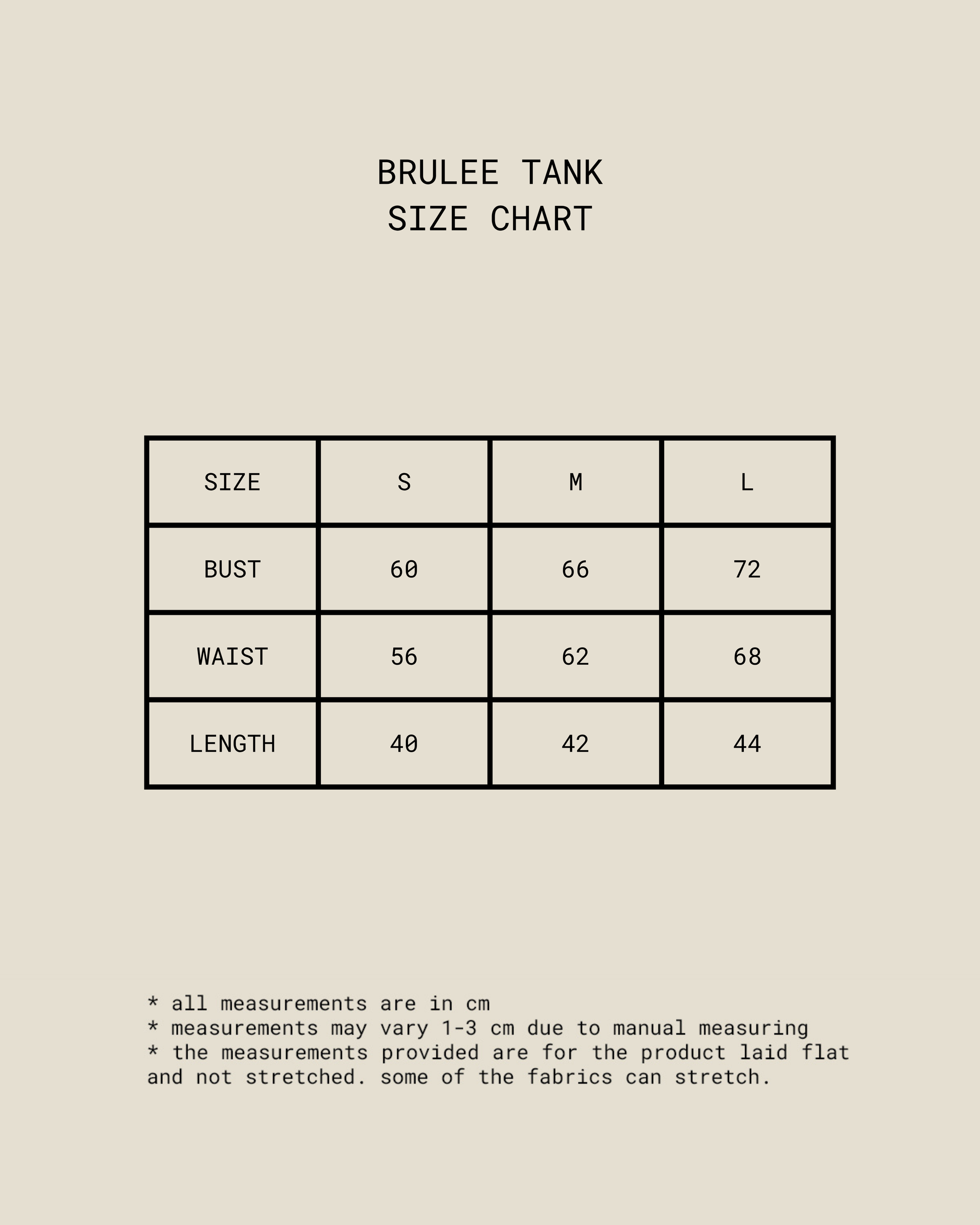 Brulee tank [Brown]