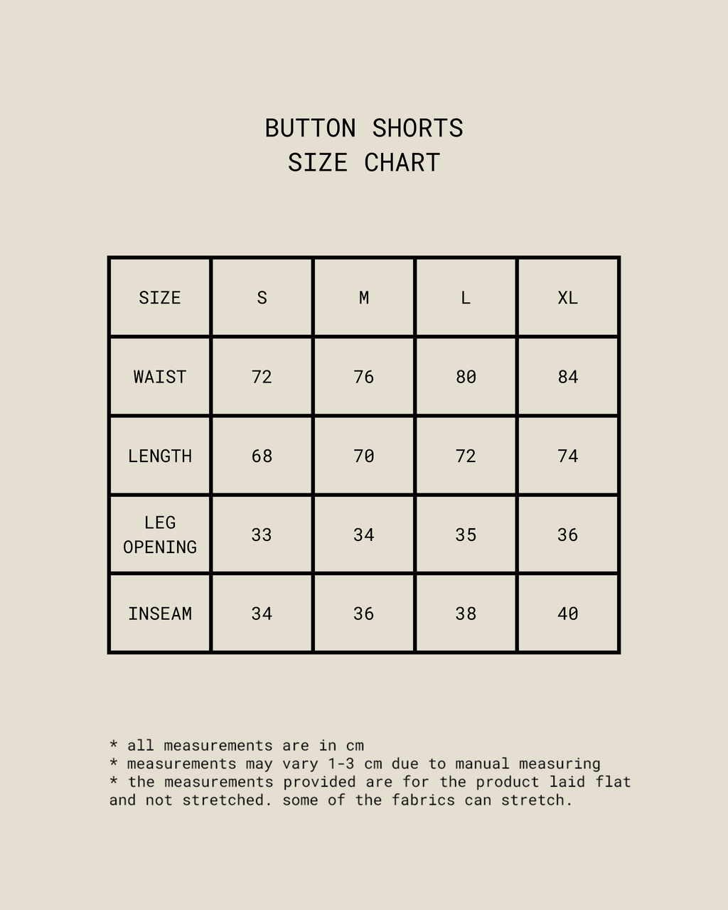 Button Shorts [Brown]