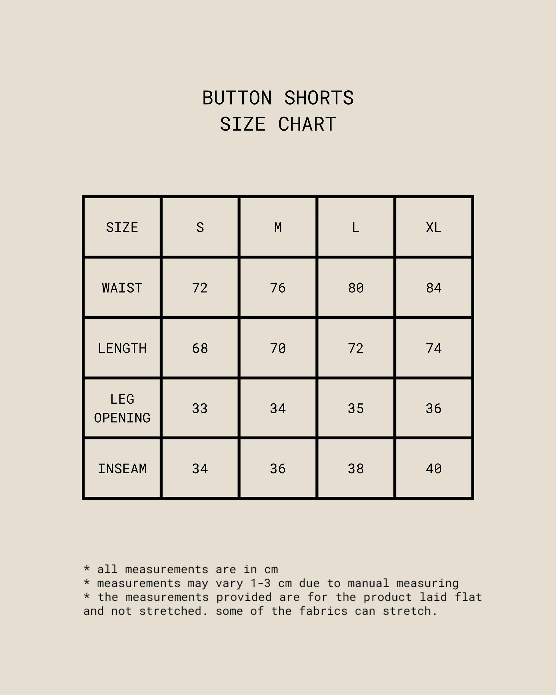 Button Shorts [Brown]