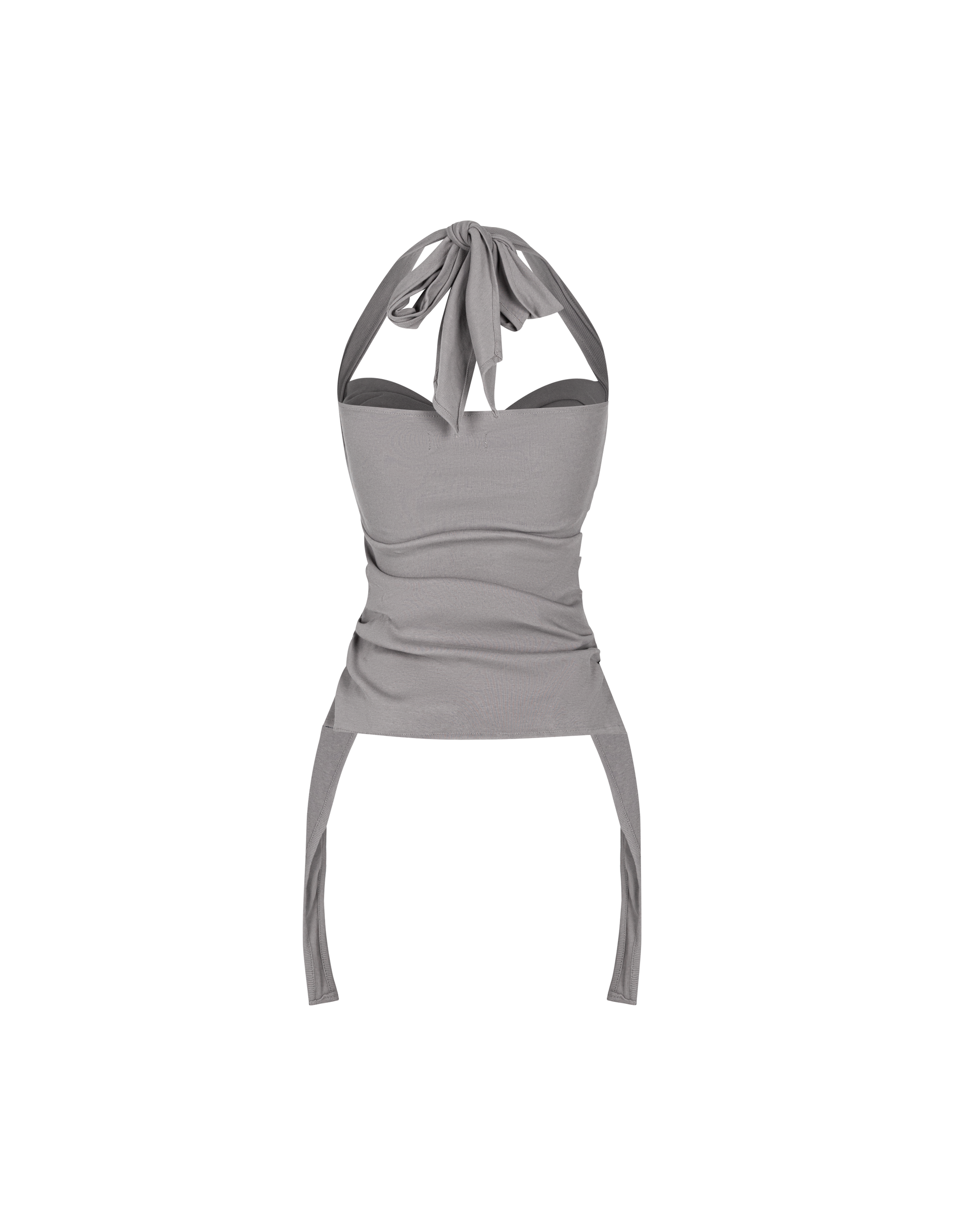 Twisted Top [Lilac Grey]