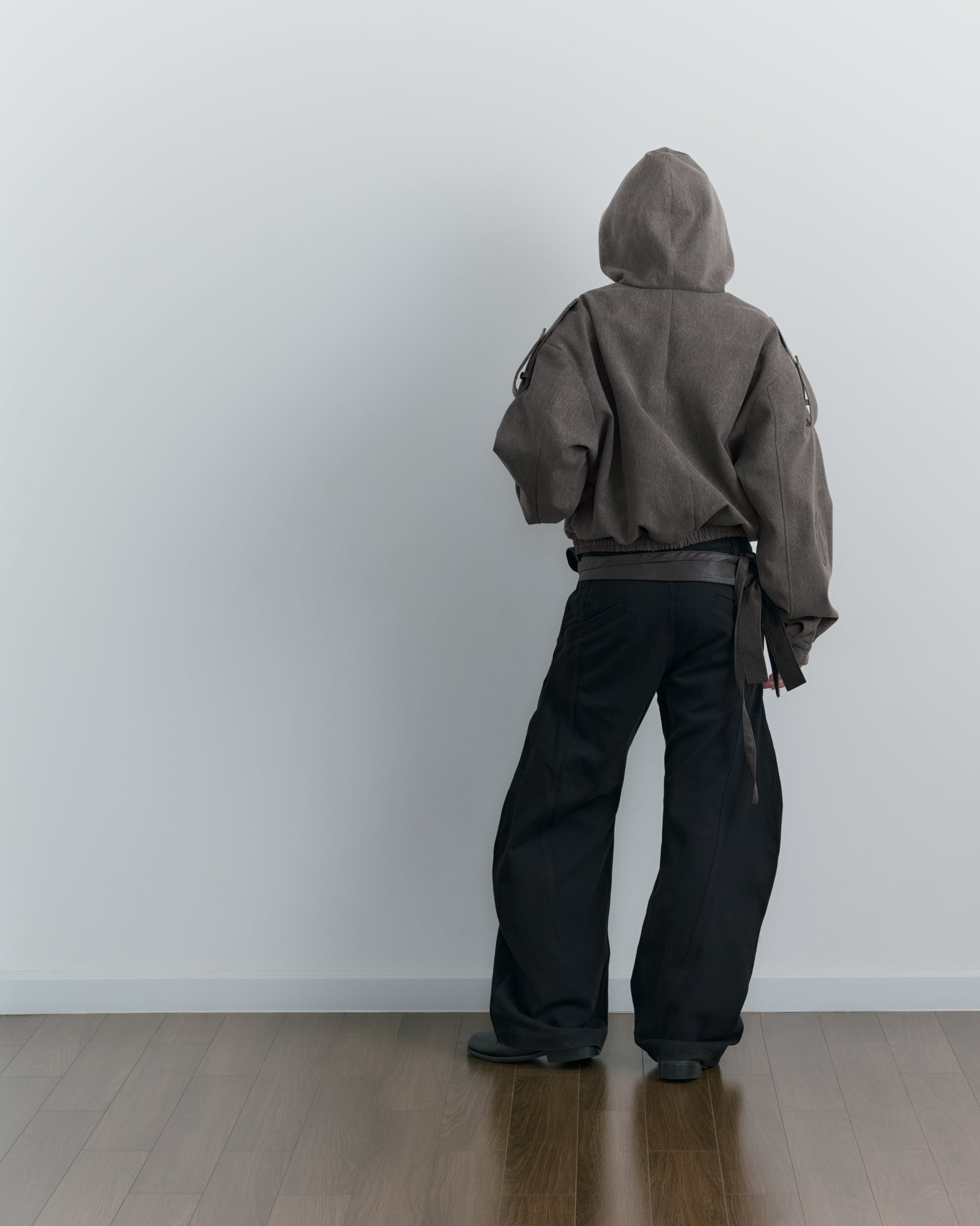 Hooded Work Jacket [Stone Brown]