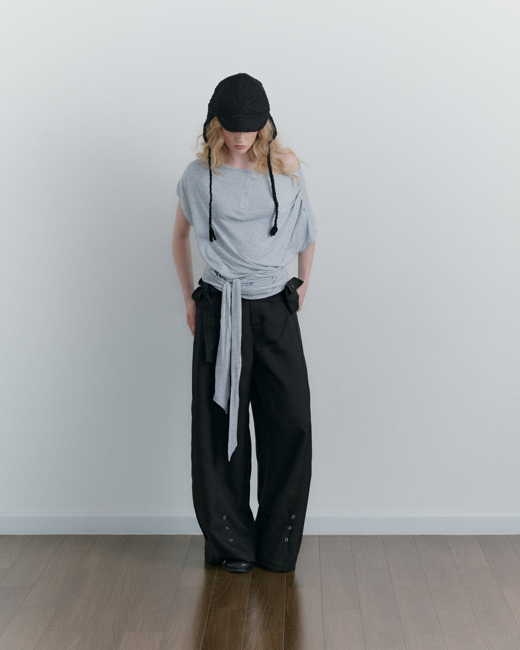 Batwing Top [Grey]
