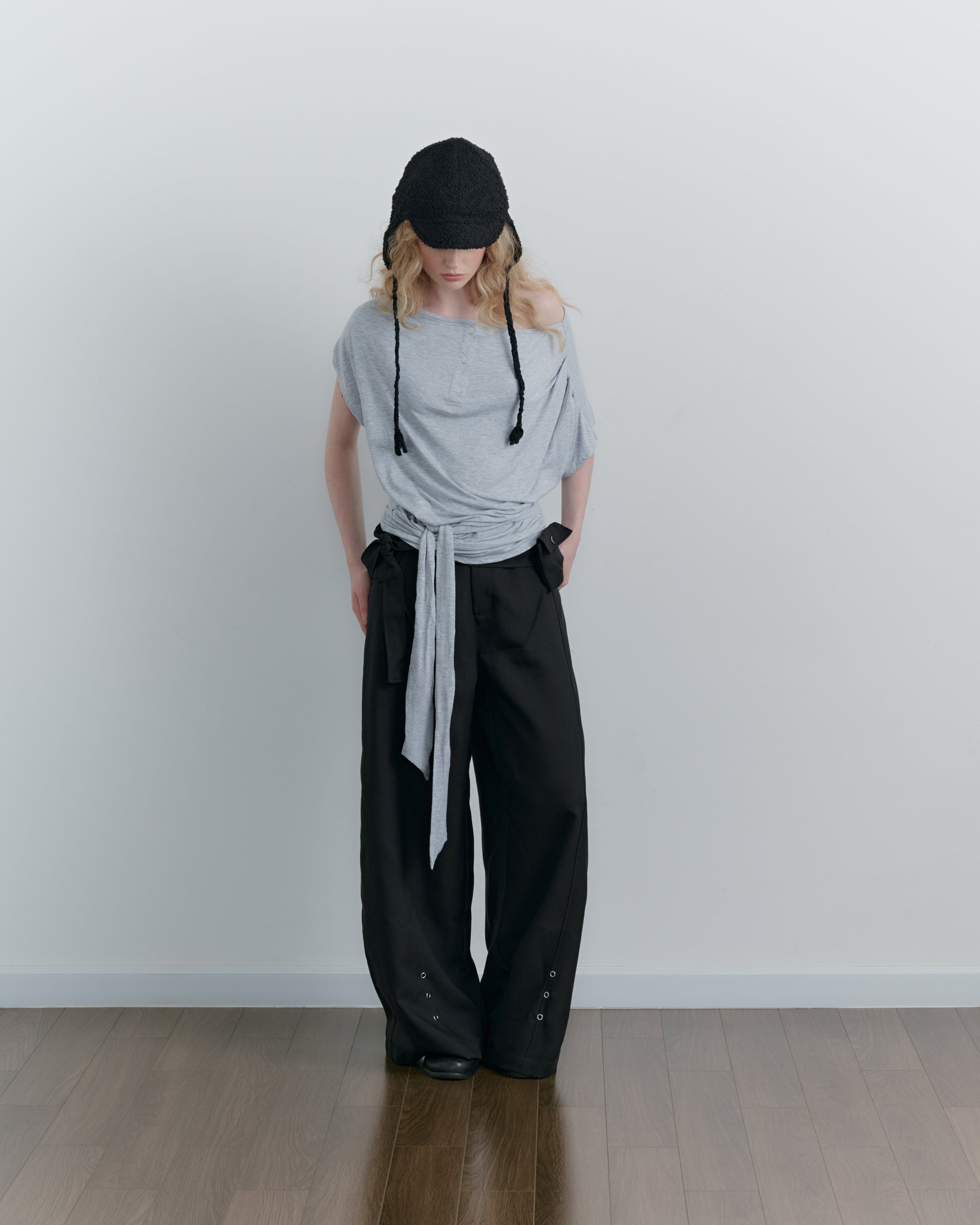 Batwing Top [Grey]