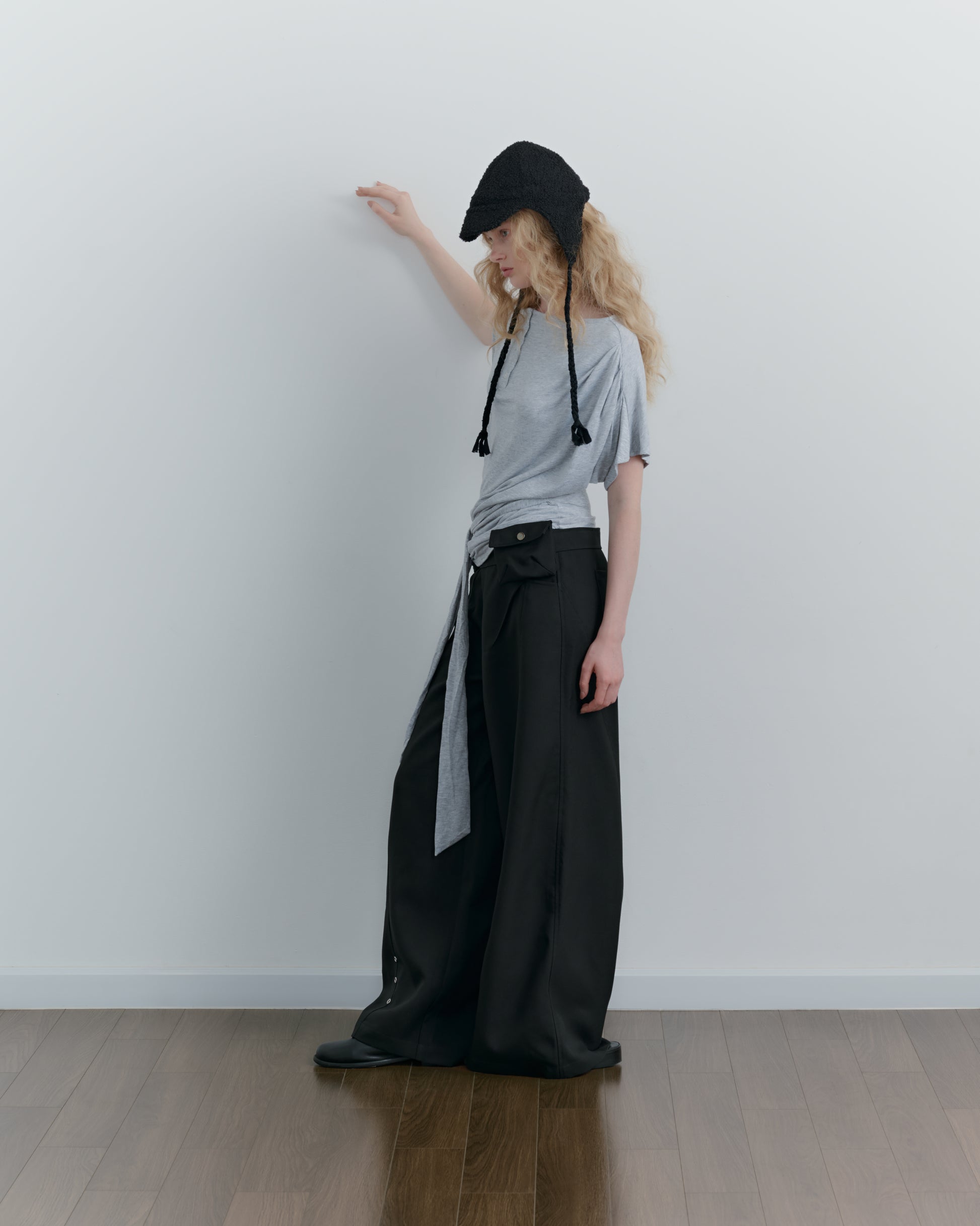 Batwing Top [Grey]