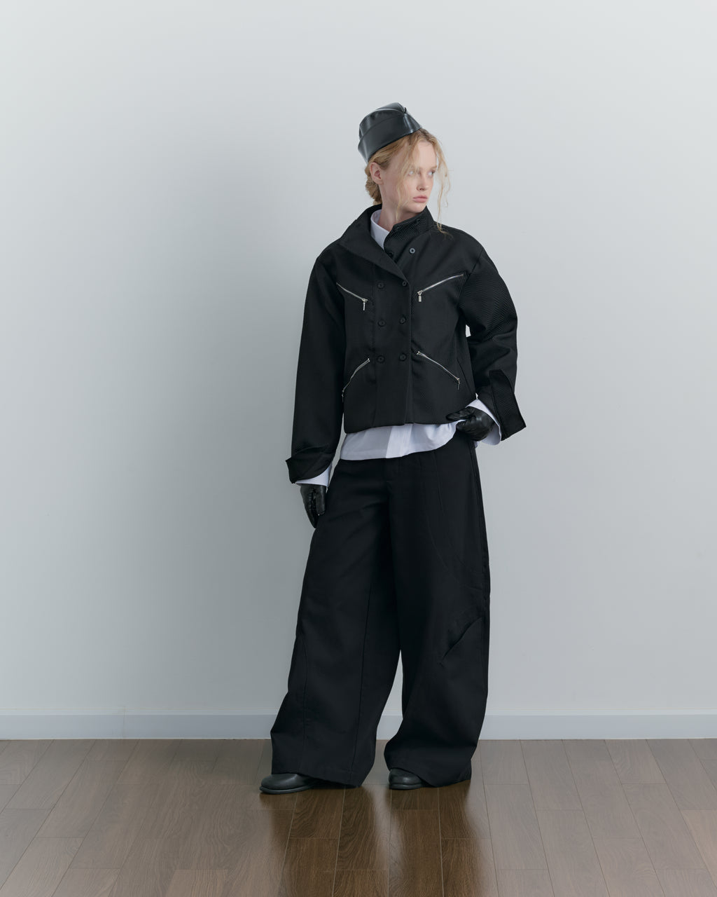 High Waisted Pants [Black]