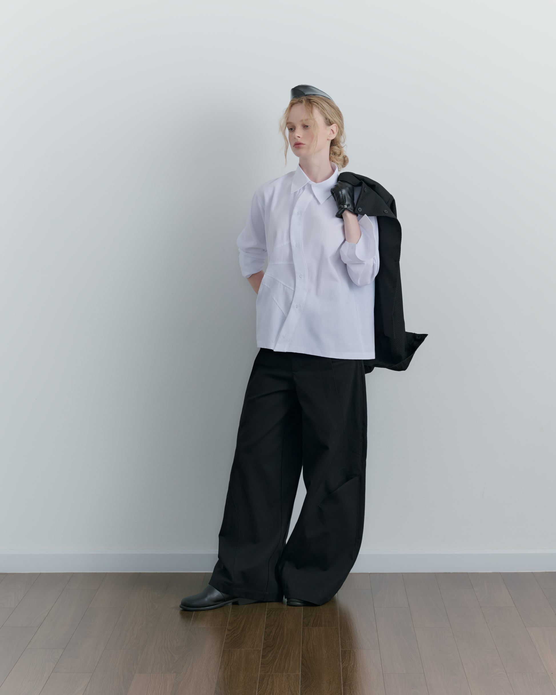 High Waisted Pants [Black]