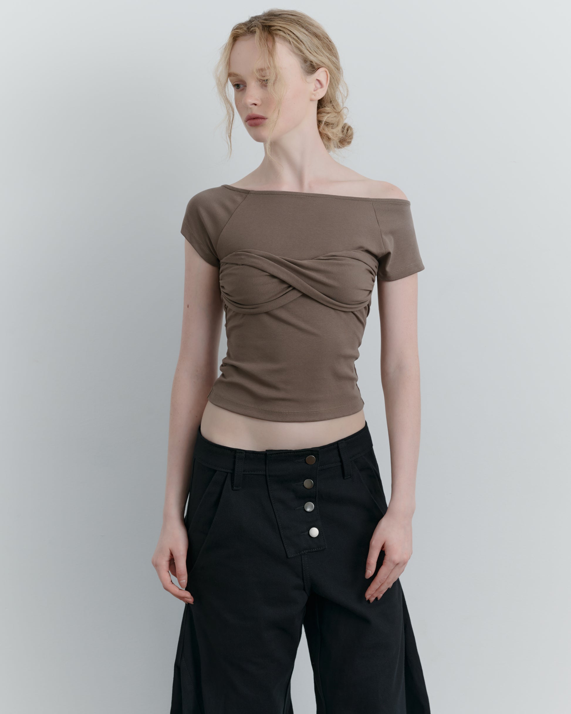 Shell Top [Brown]