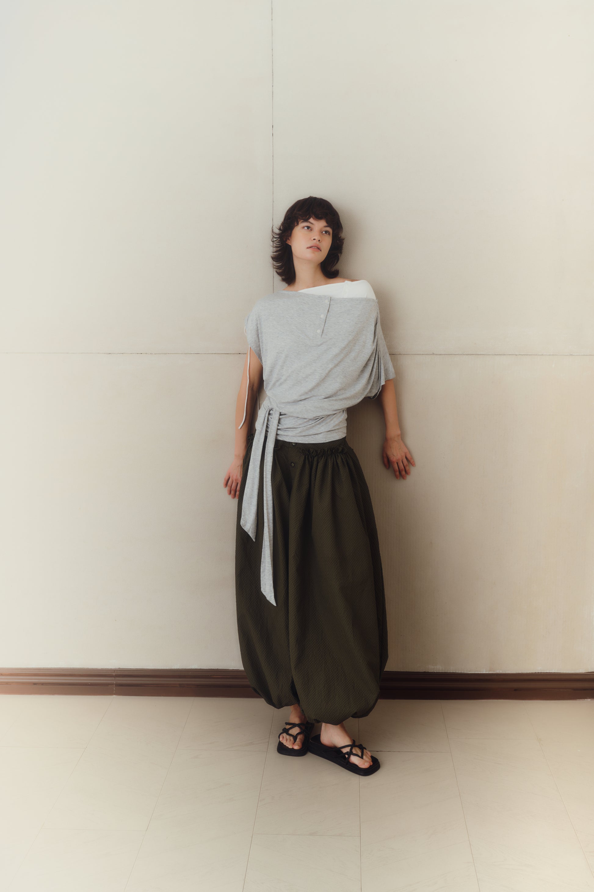 Batwing Top [Grey]