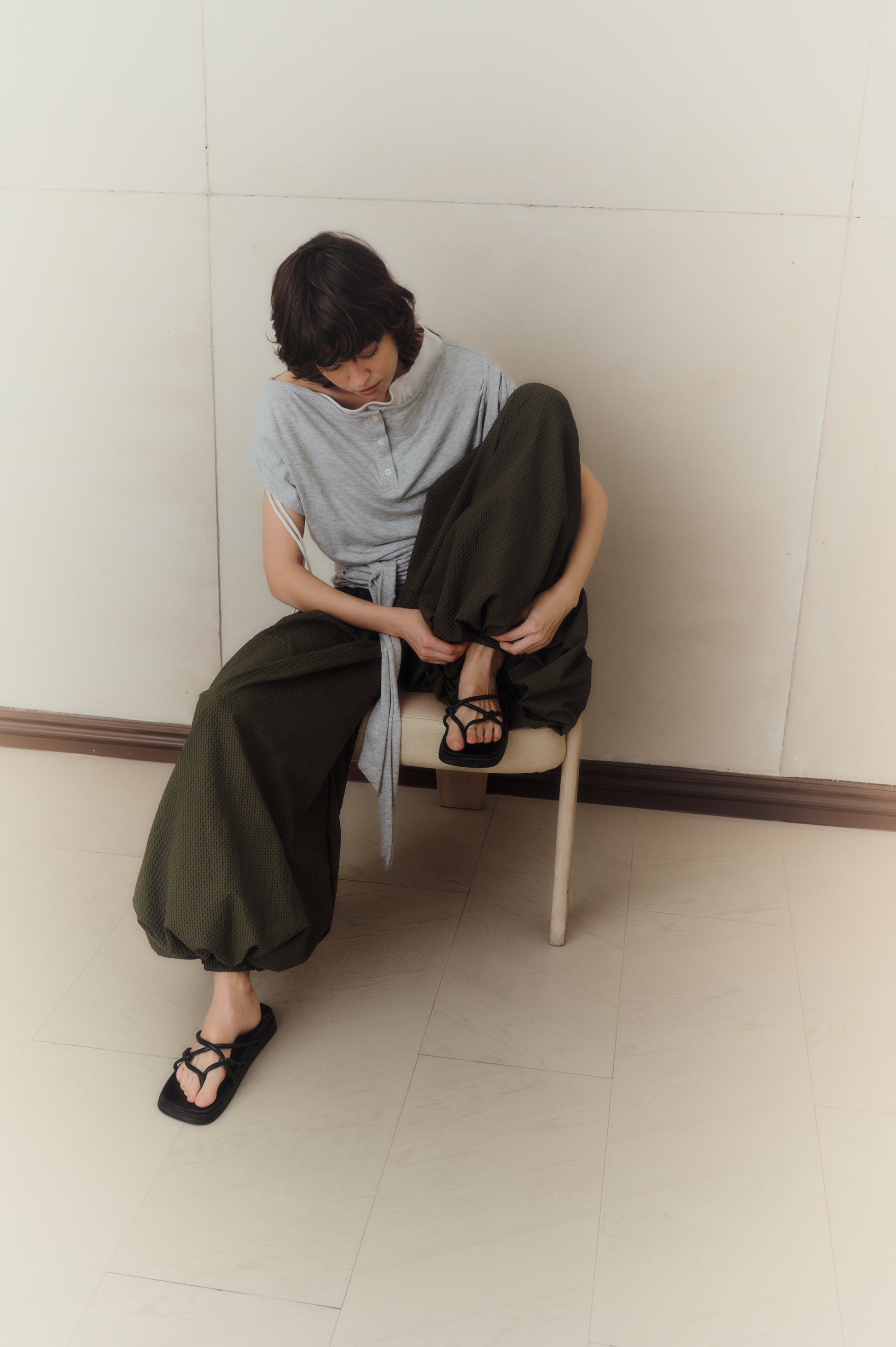Batwing Top [Grey]