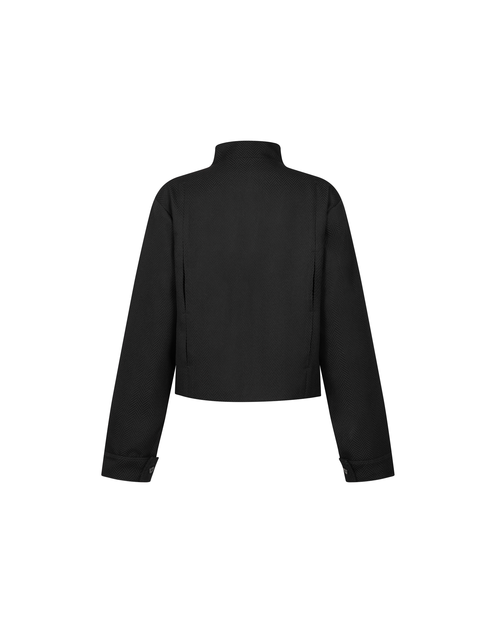 High Collar Jacket [Black]