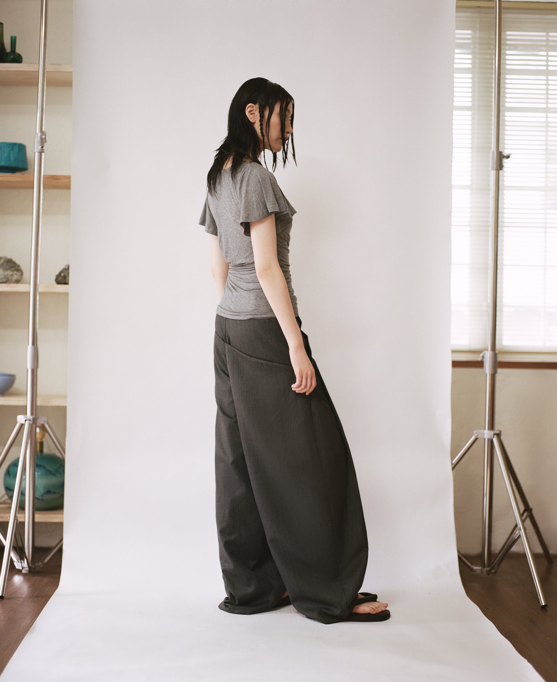 Flutter Top [Grey]