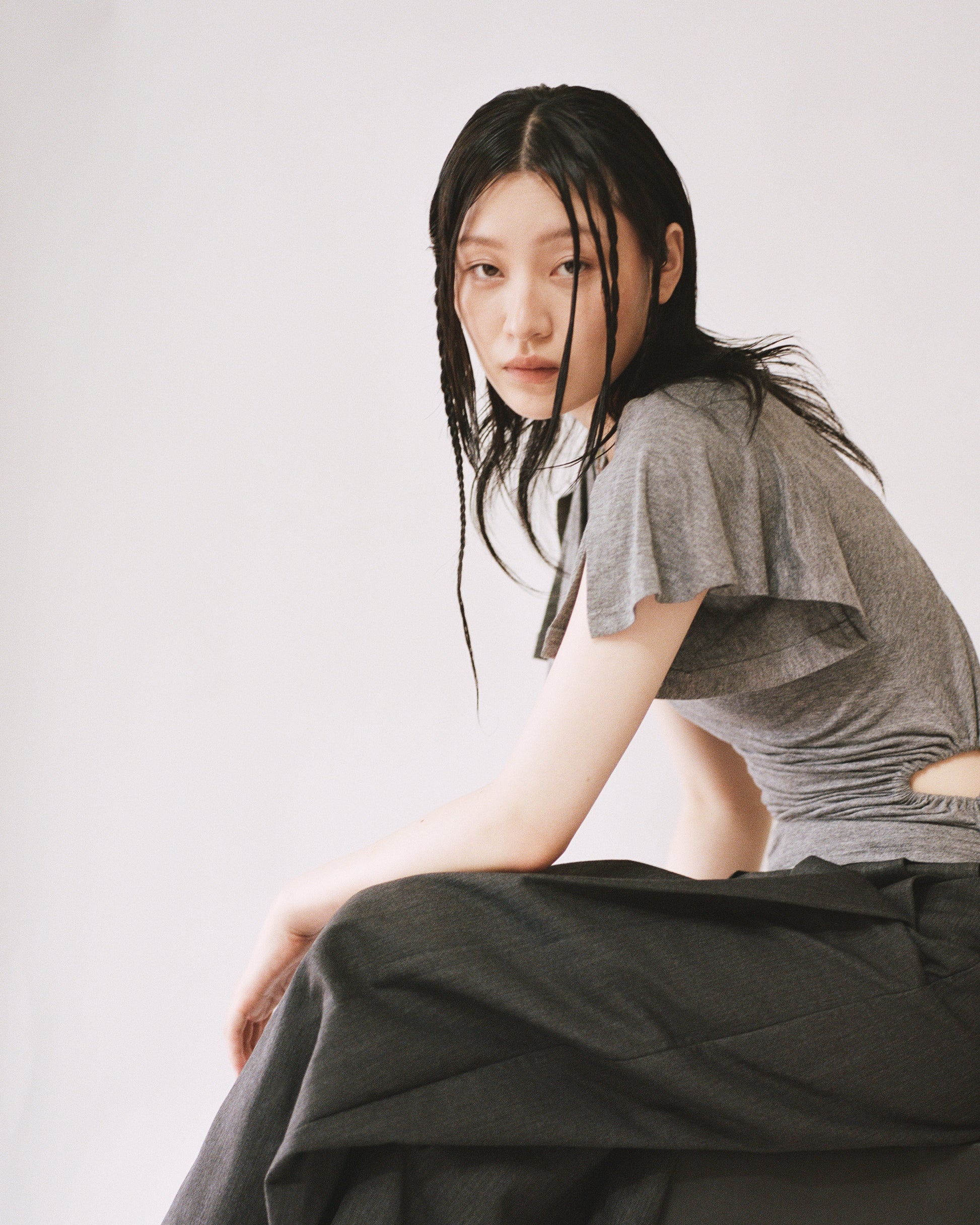Flutter Top [Grey]