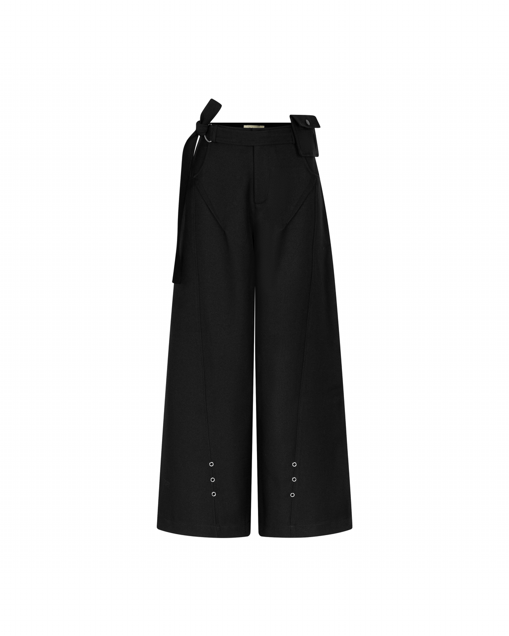 Letter Pants [Black]