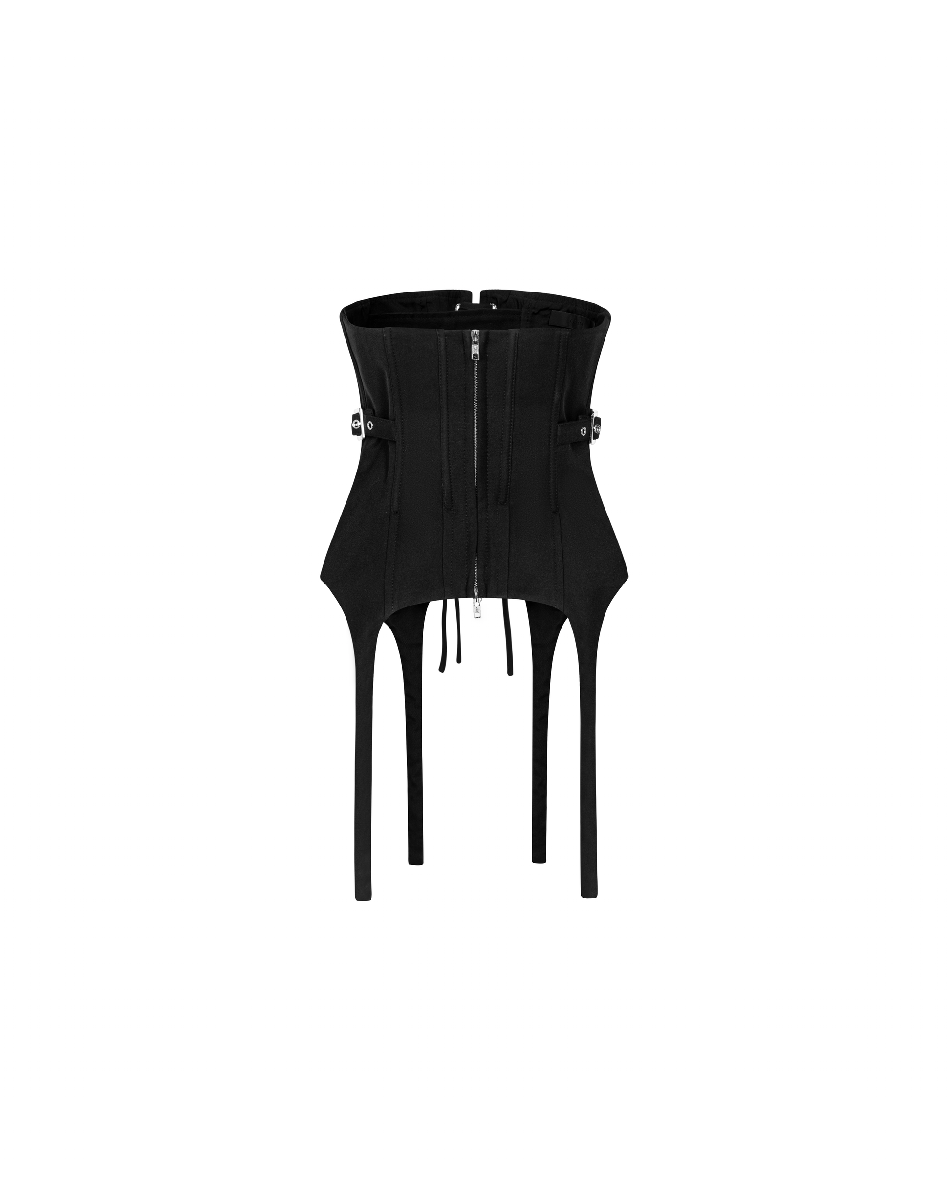 Nickel Underbust Corset [Black]