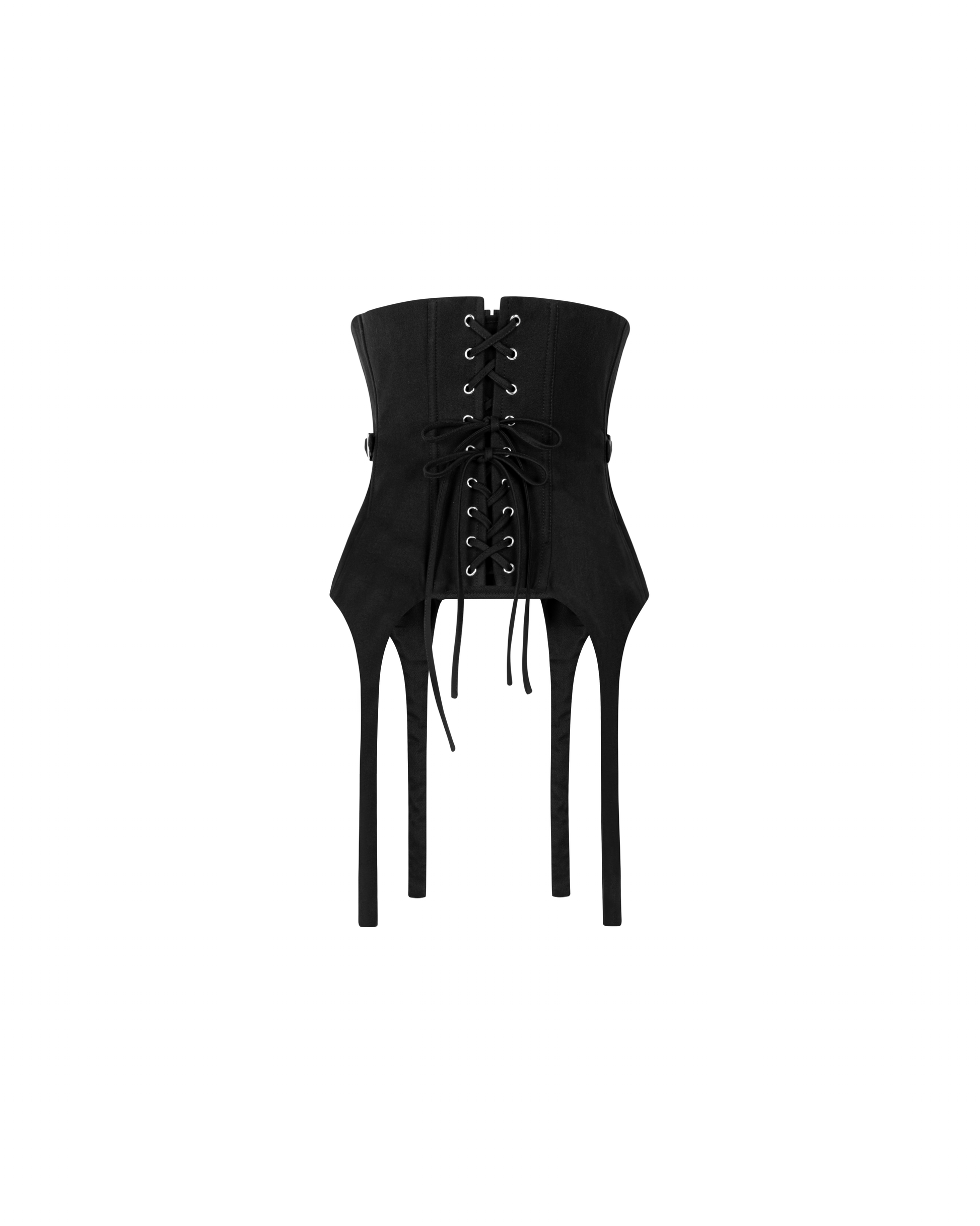 Nickel Underbust Corset [Black]