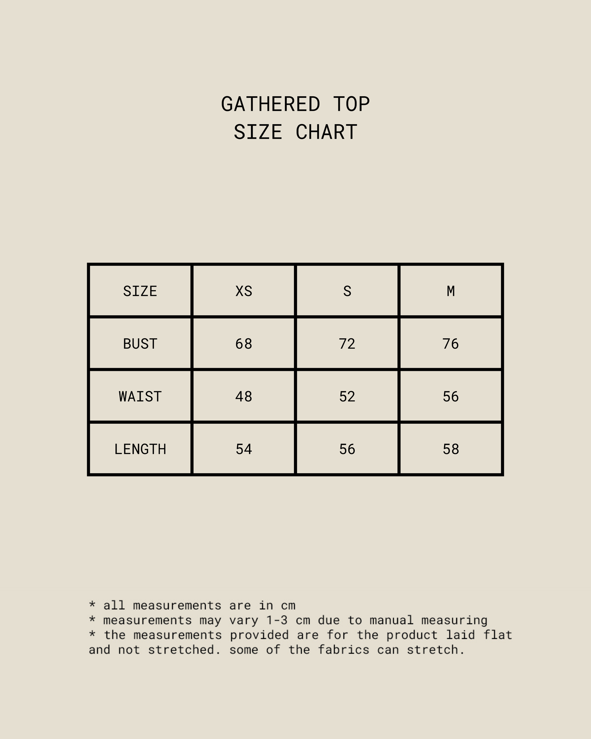 Gathered Top [Black]