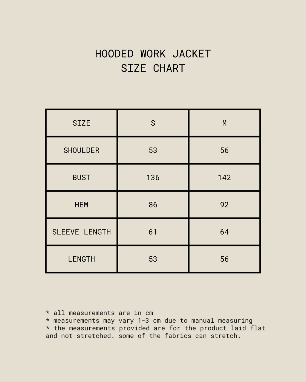 Hooded Work Jacket [Olive]