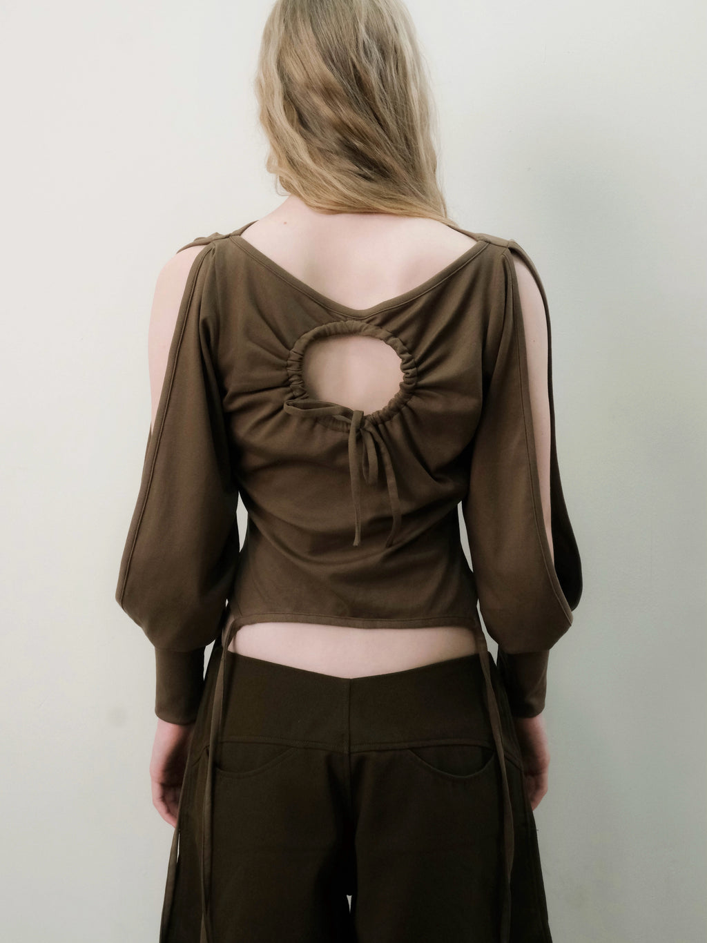 Garter Long Sleeve [Olive Brown]
