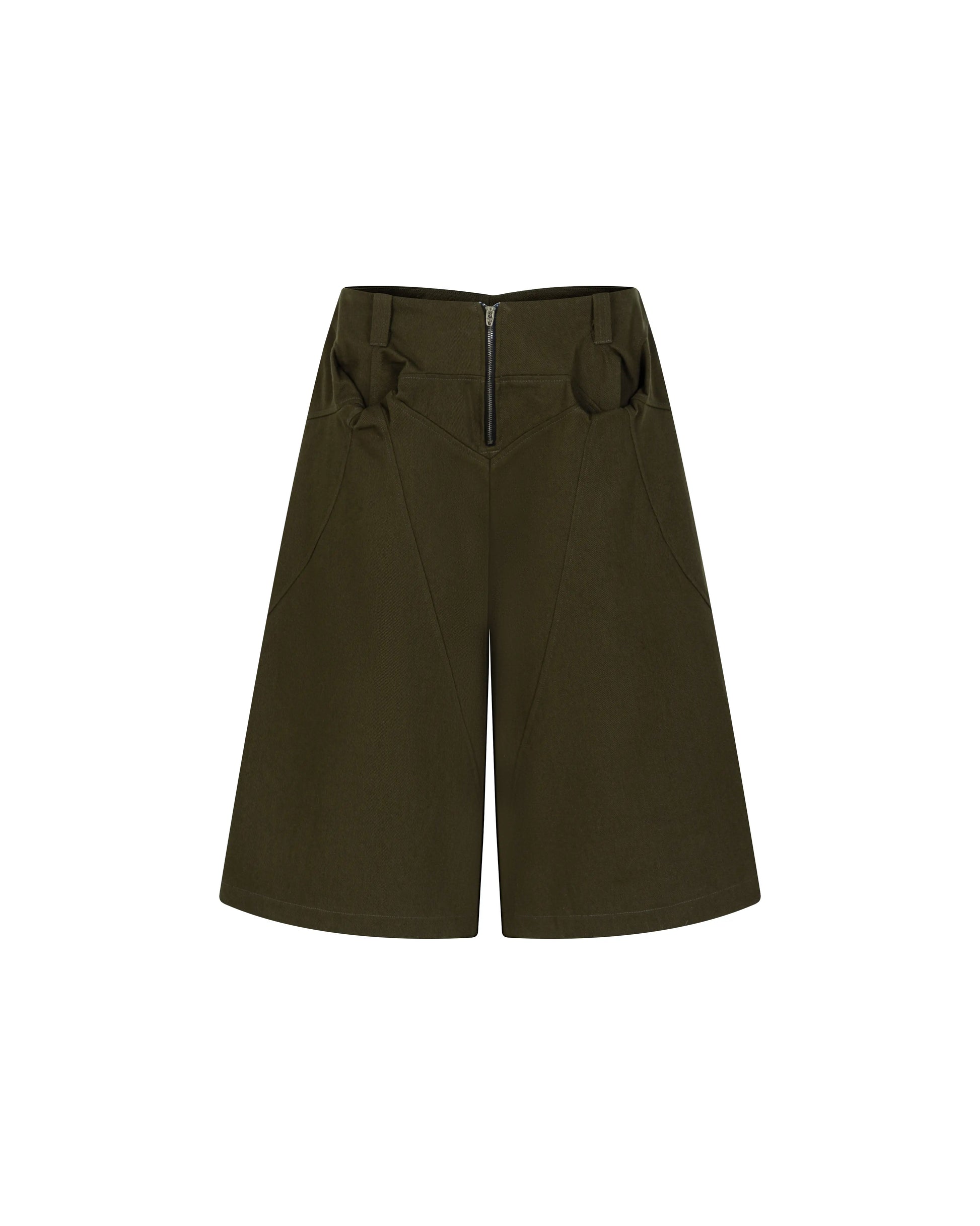 3D Pocket Shorts [Olive Brown]