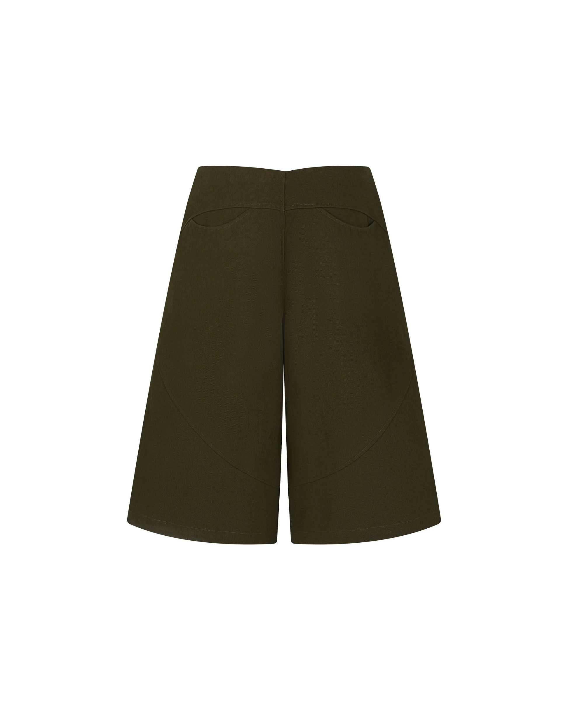 3D Pocket Shorts [Olive Brown]