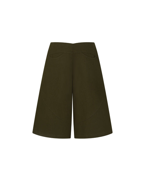 3D Pocket Shorts [Olive Brown]