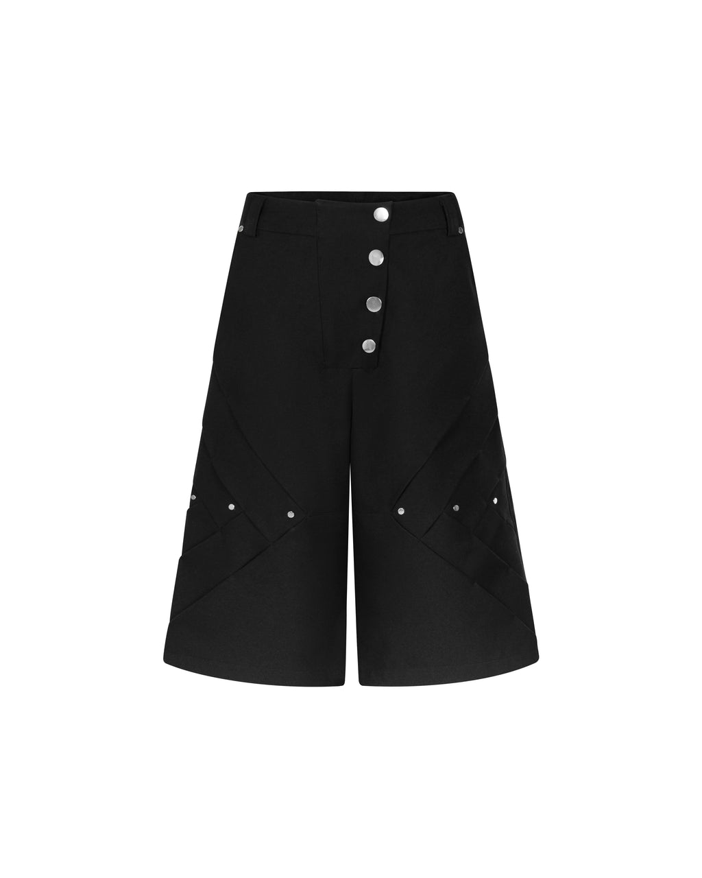 Bamboo Rivet Shorts [Black]