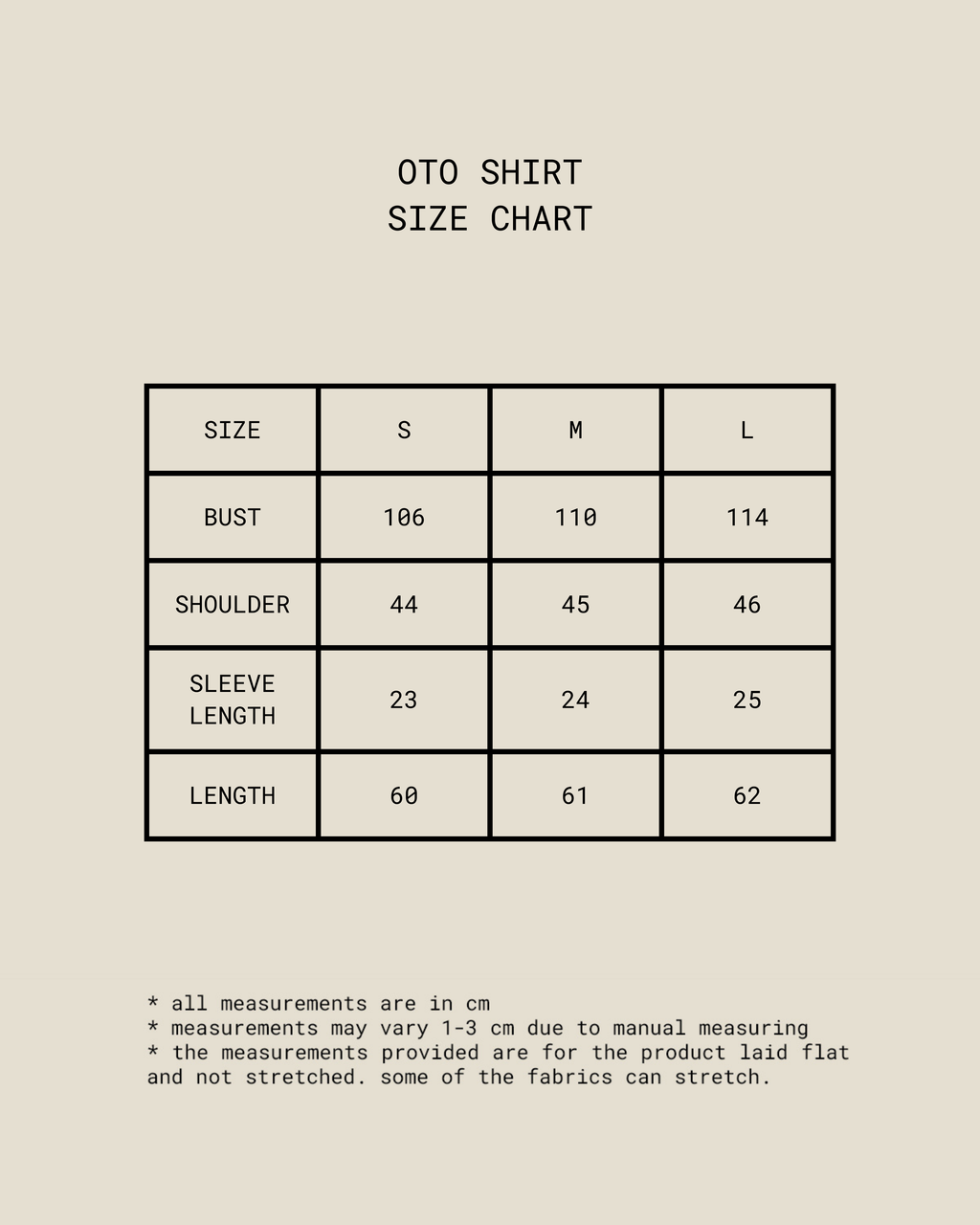 Oto Shirt [Black]