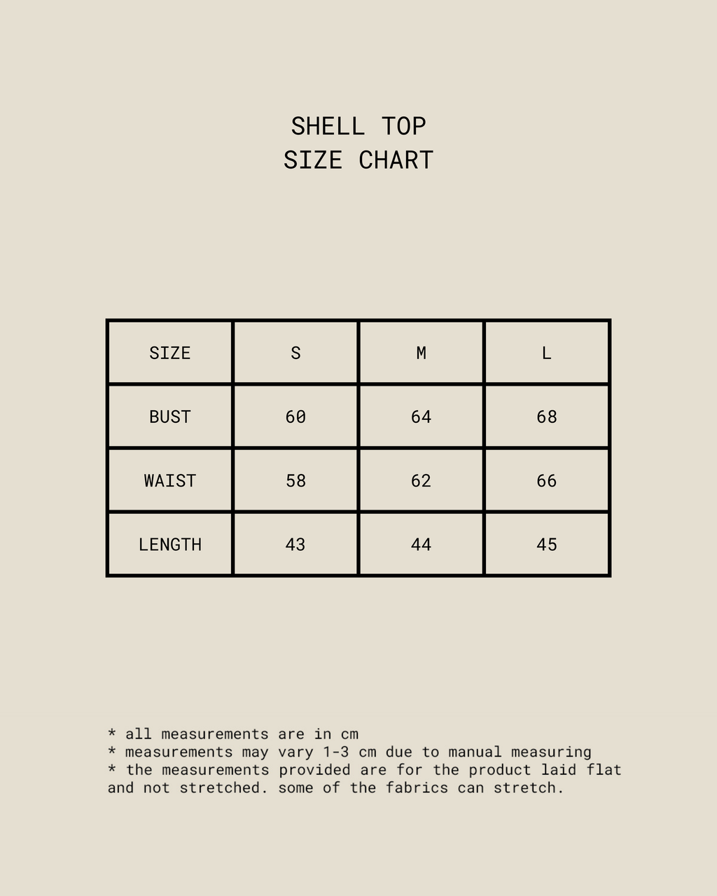Shell Top [Brown]