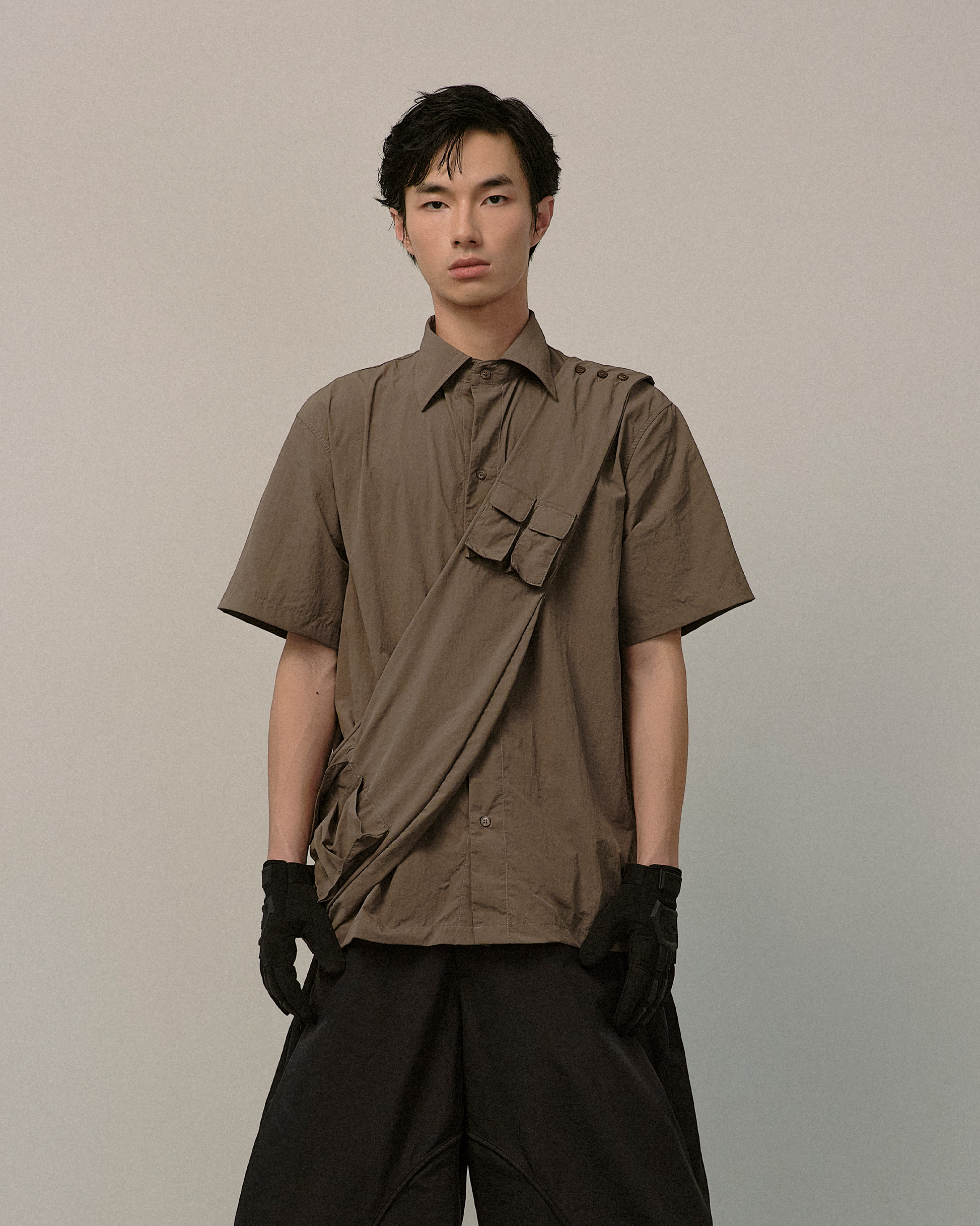 THE IDIOT X OPINI - Nylon Bag Shirt