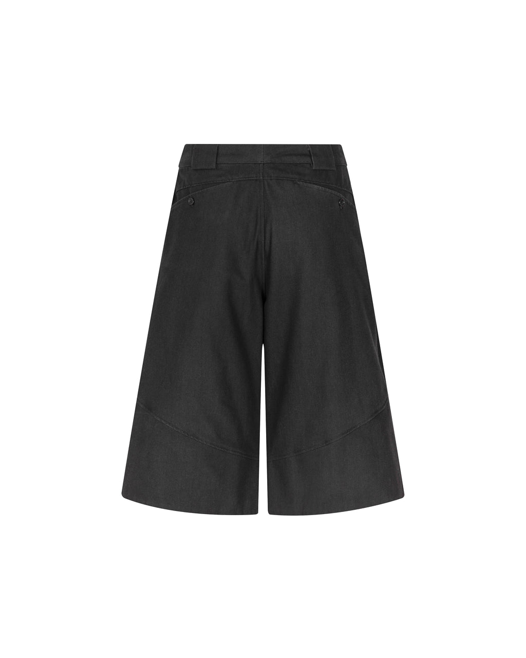 Button Shorts Denim [Dark Grey]
